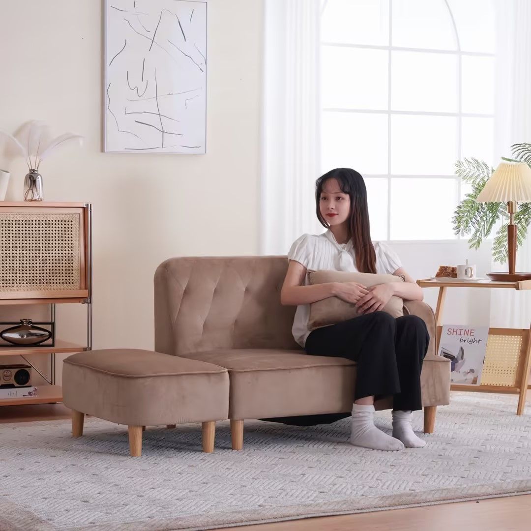 肘付き オットマン