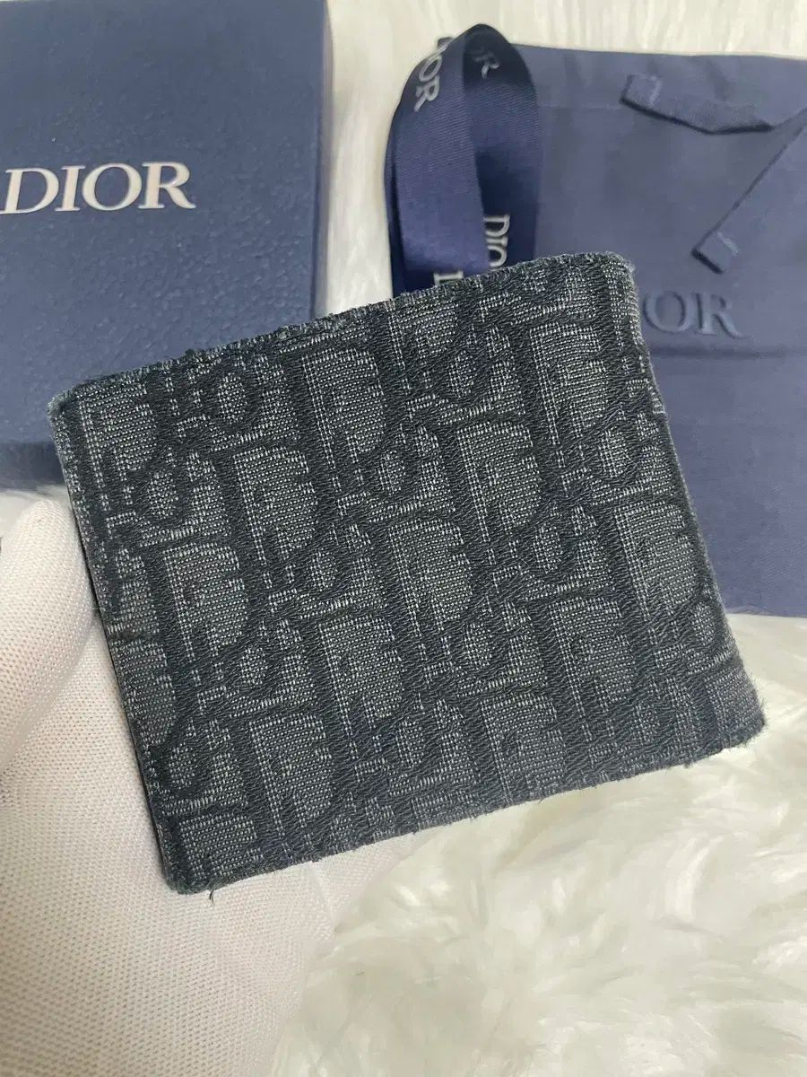 フルセット ディオール オブリーク ブラック 二つ折り財布