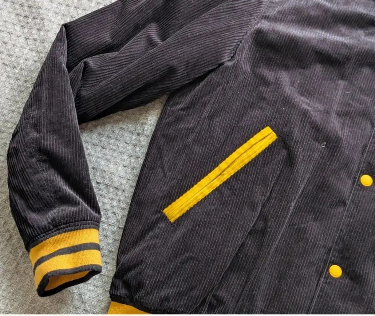 J LINDEBERG コーデュロイ ブラック スタジャン ジャケット