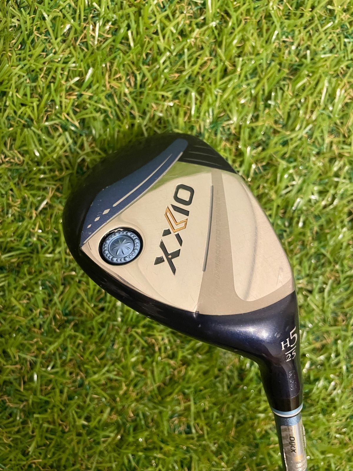 ダンロップ DUNLOP ゼクシオ XXIO13 ブルー H5 25° ユーティリティ Aシャフト MP1300L レディース 女性用 ヘッドカバー付属