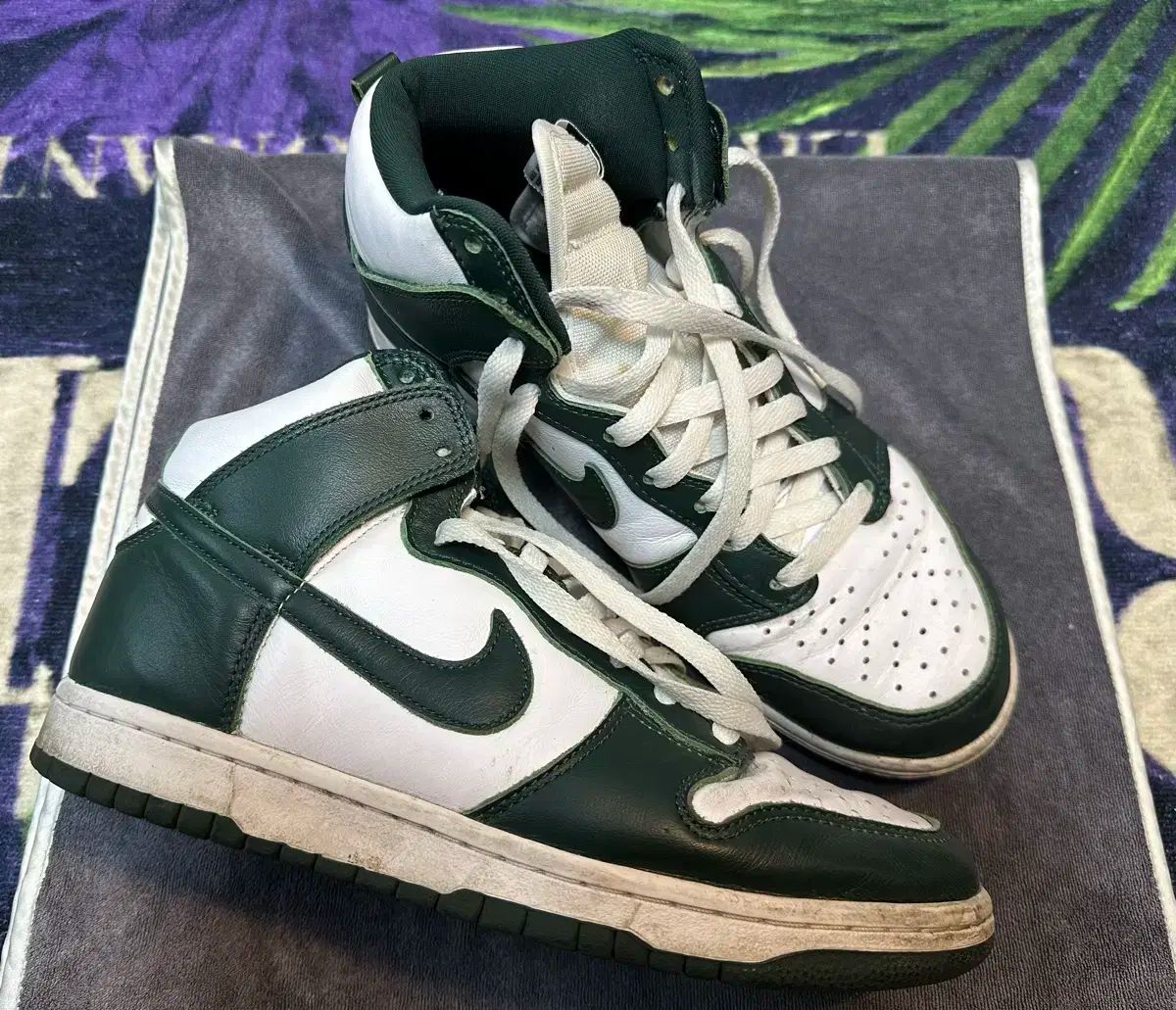 ナイキ ダンク ハイ SP スパルタン グリーン (265)