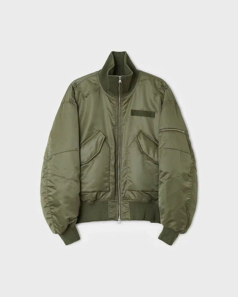 5 ベルリエ フライト ジャケット - カーキ