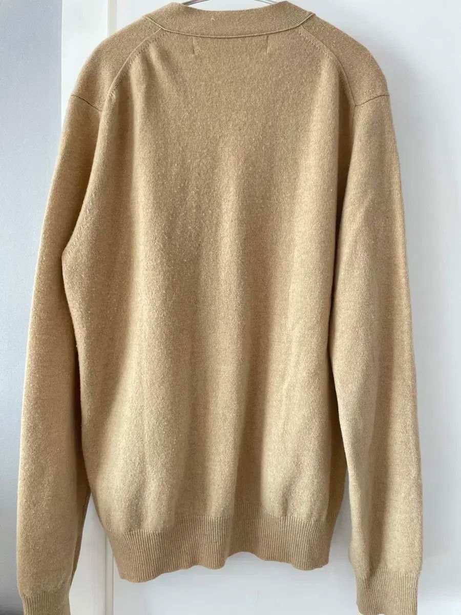  コム デ ギャルソン PLAY カーディガン ベージュ M 長袖 カーディガン ボレロ アンサンブル