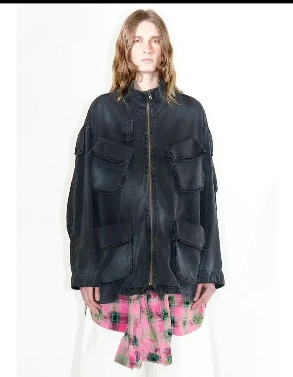 Open YY オープンワイワイ カーゴ ポケットフィールド ジャケット 1サイズ