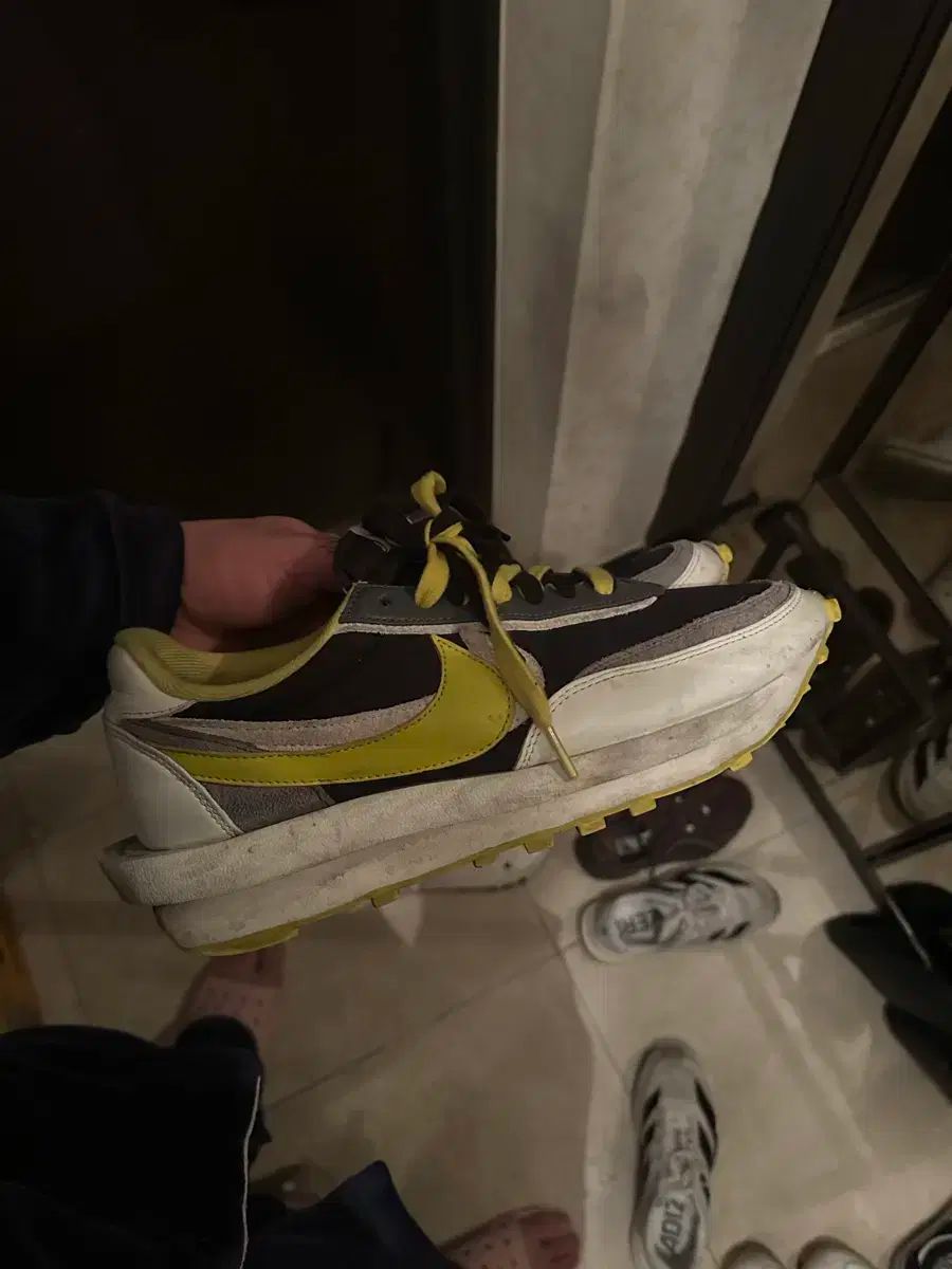 ナイキ SACAI LDワッフル 검노