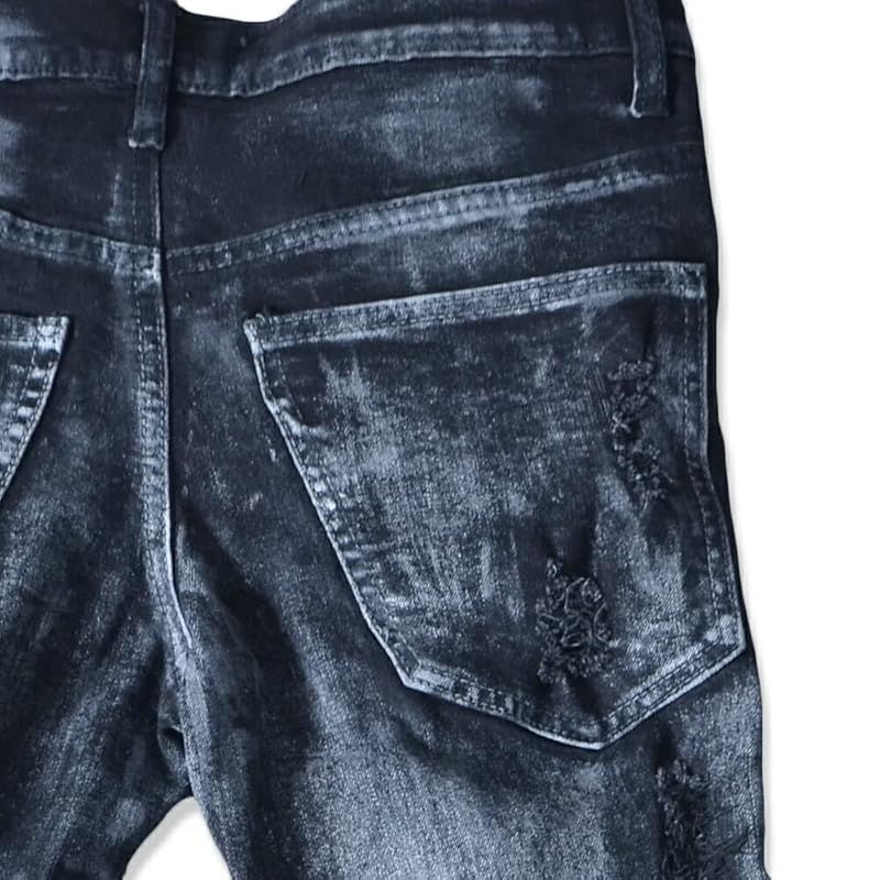 シルバーコーティングダメージスキニー オルターベノム