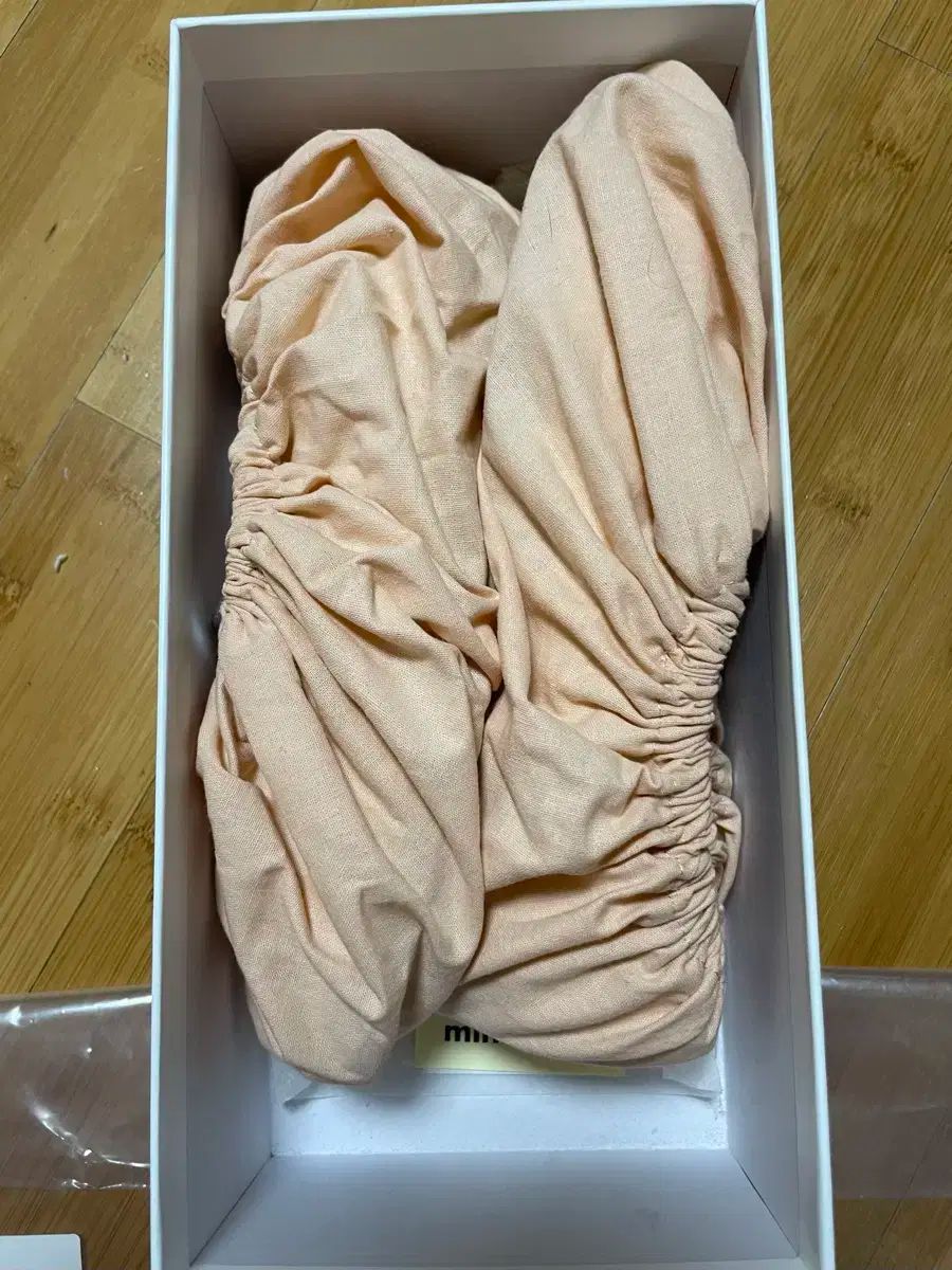 MINITMUTE BOW SHOES SILVER