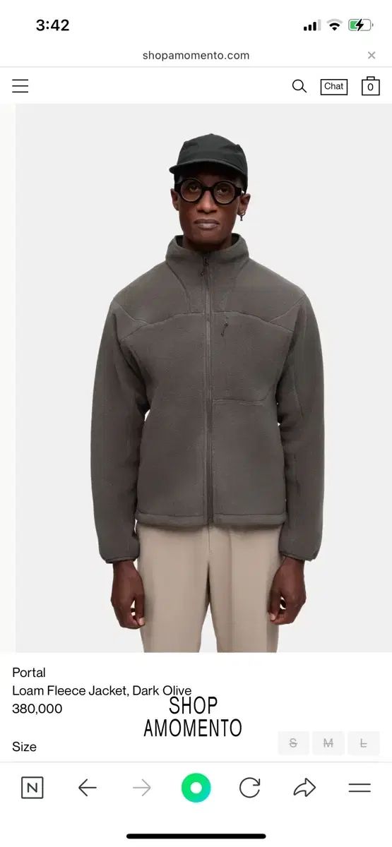 Portal Loam Fleece Jacket Dark Olive