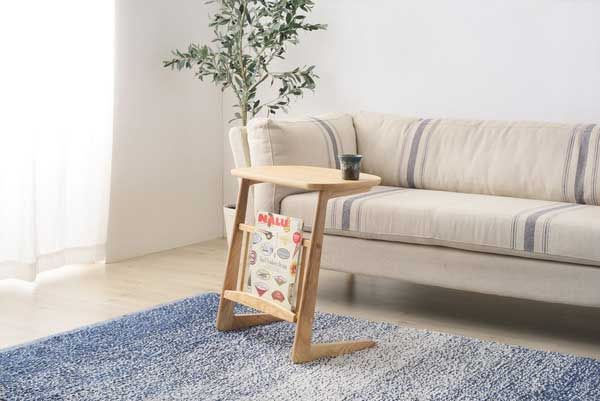 のサイドテーブル コの字型