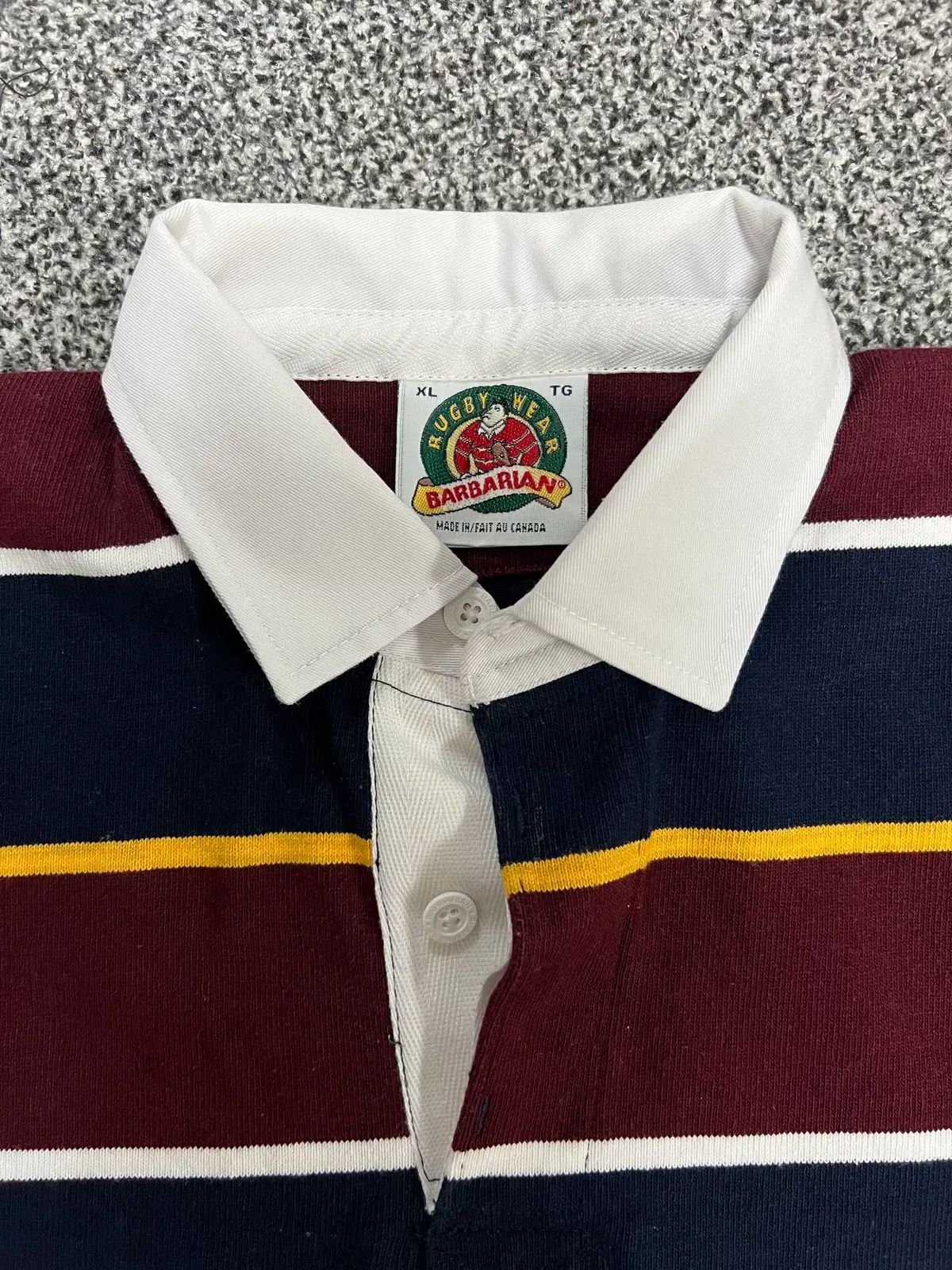 ミント級トレンチコート ラグビーシャツ XL