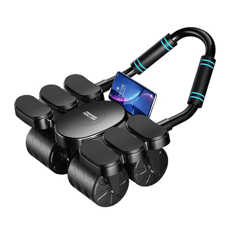 腹筋ホイール 腹筋ローラー 四輪 プランクローラー 腹筋 静音 アブ