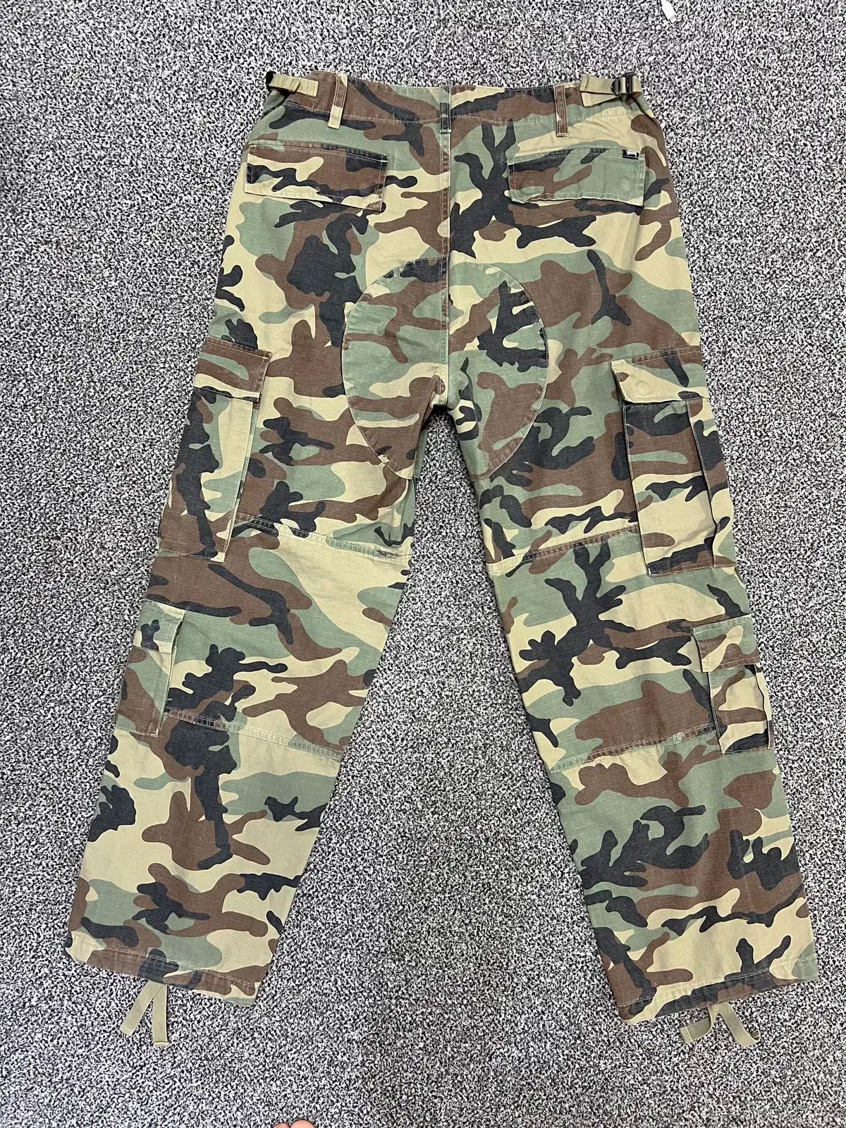 STUSSY ステューシー サープラス カーゴパンツ カモフラージュ