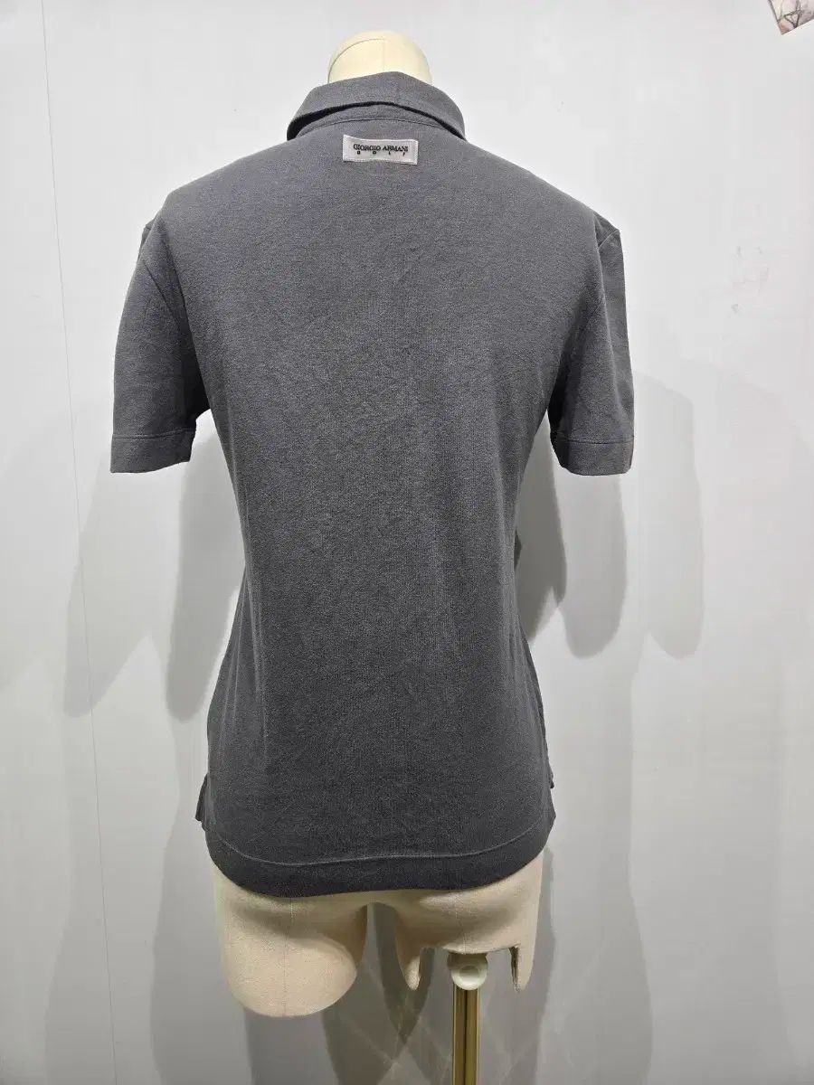 GIORGIO ARMANI ジョルジオ アルマーニ グレー 半袖 ポロTシャツ