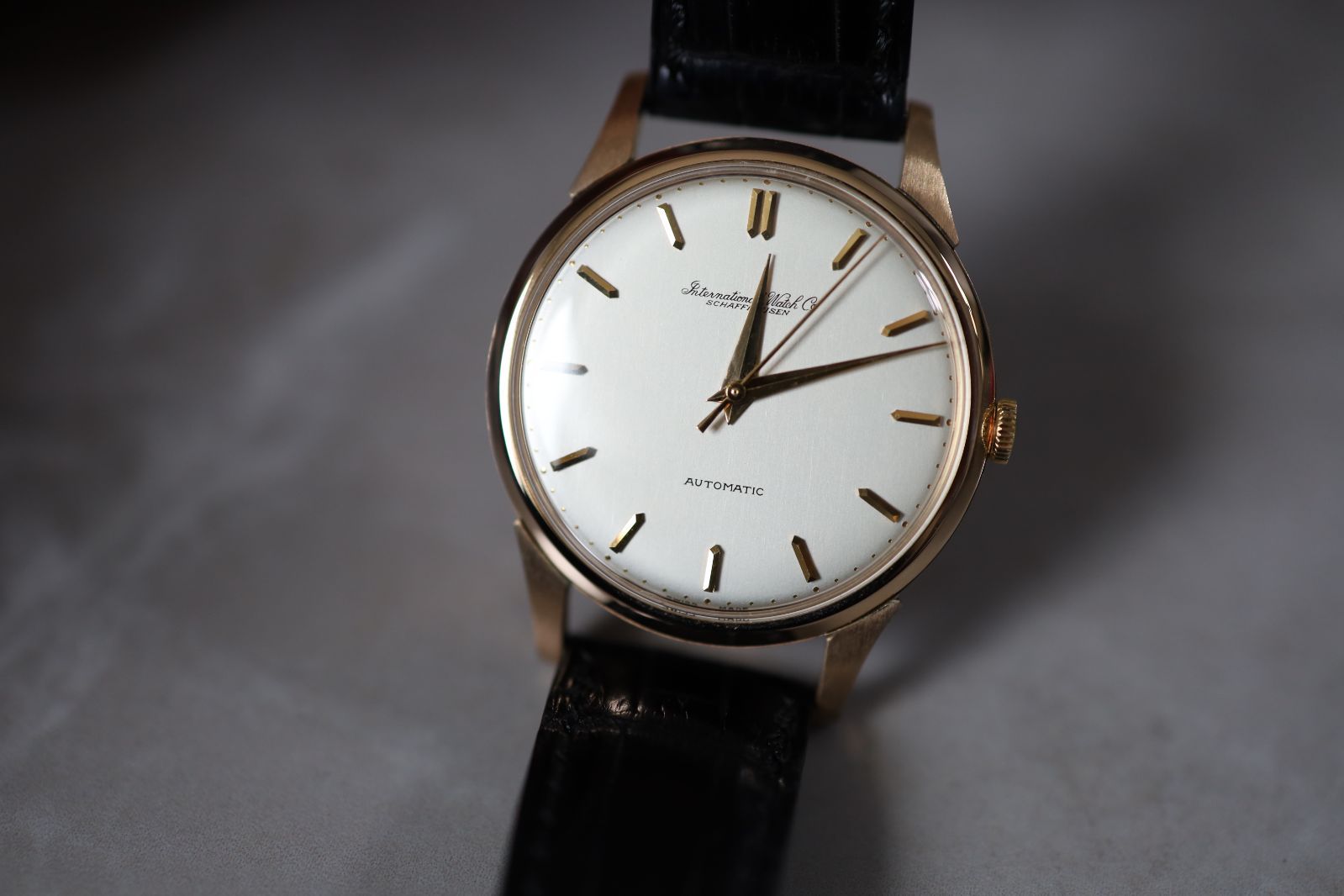 超 ヴィンテージ IWC K 18 フル無垢 インター 1960年製 参考 Cal 853