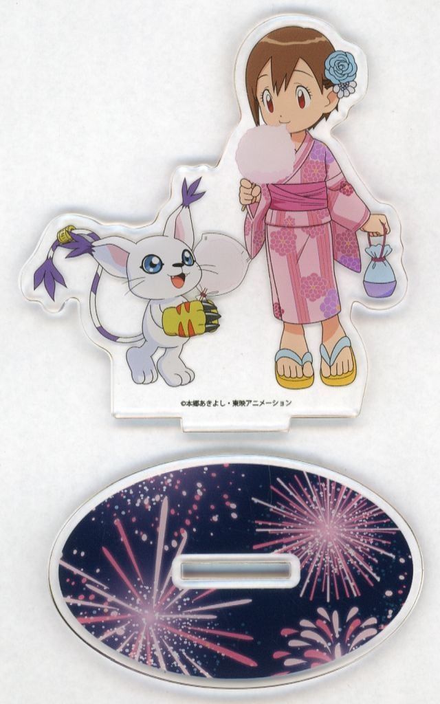 デジモン アクリルdeカード 八神ヒカリ 第3弾 アクリルスタンド 中古