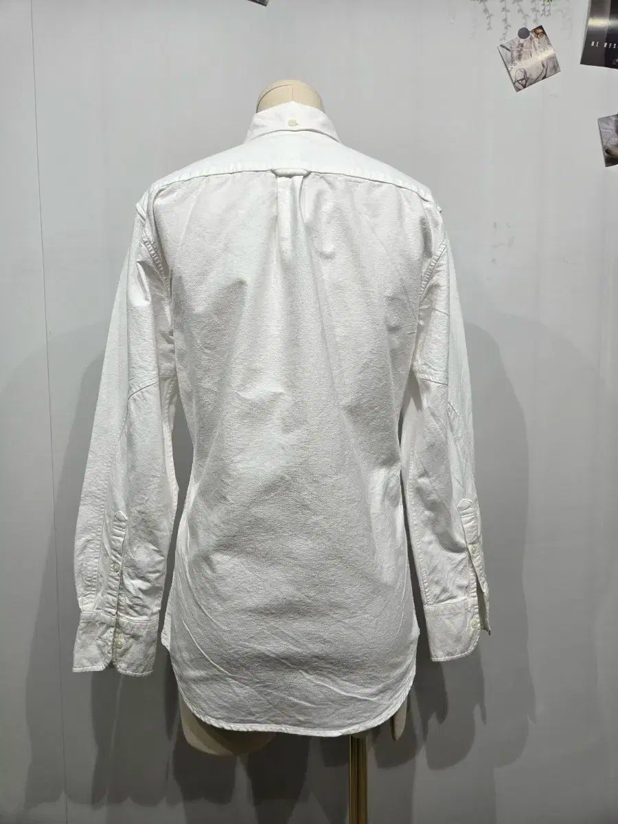 トム ブラウン Coe. コラボ 白 長袖 Oxford シャツ