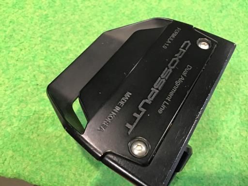 CROSSPUTT CROSSPUTT Formula1.0 ブラック 34インチ パター PT スチール フレックスその他 メンズ 男性用 右利き 右用 Cランク ゴルフクラブ