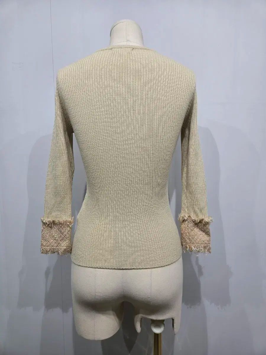 LANVIN ゴージ ニット カーディガン アイボリー レディース