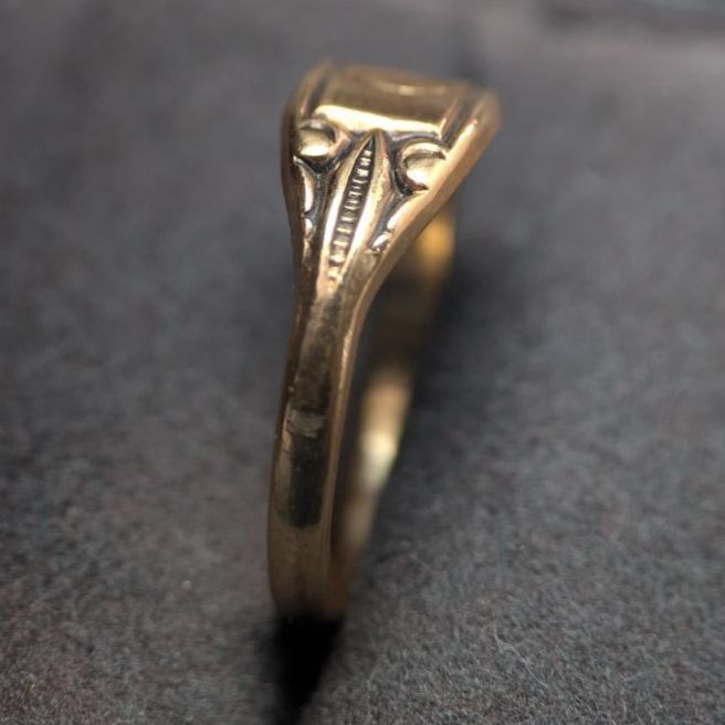 ヴィンテージ シグネットリング