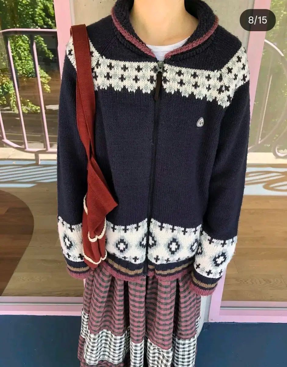 イッセイミヤケ カウチン カーディガン