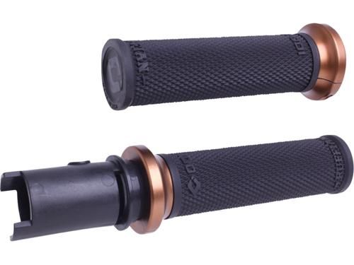 RUFFIAN LOCK-ON グリップ ブラック|ブロンズ 以降ソフテイルモデル 2025年以降FLHXSE FLTRXSE 2025年以降FLHX|U FLTRX FLTRXSTSE