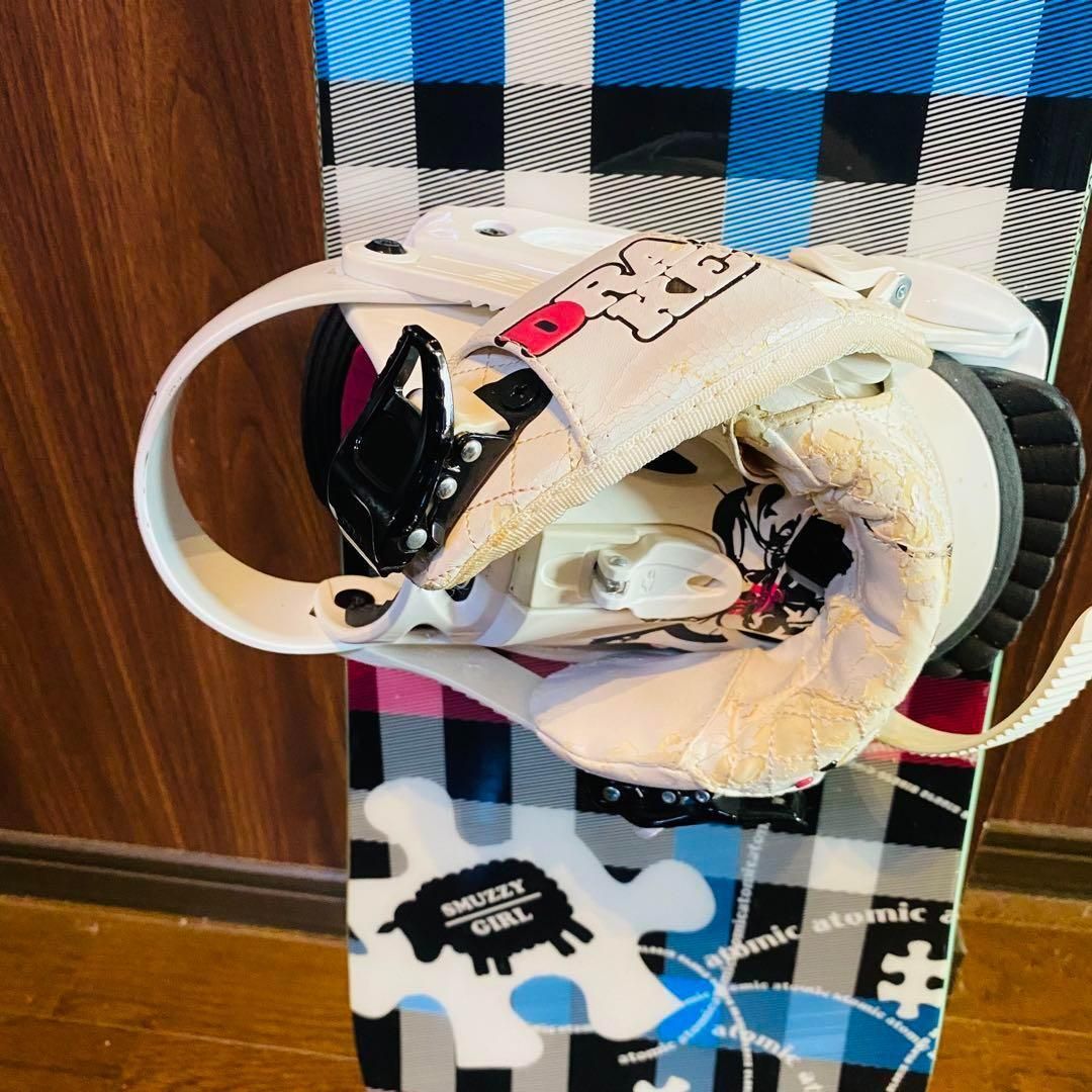 atomic smuzzy girl 138cm ビンディング付き アトミック - メルカリ