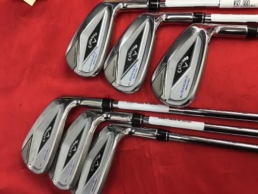 キャロウェイ PARADYM Ai SMOKE MAX FAST 7 S アイアンセット IR NS PRO 850 GH neo フレックスS メンズ 男性用 右利き 右用 Cランク ゴルフクラブ