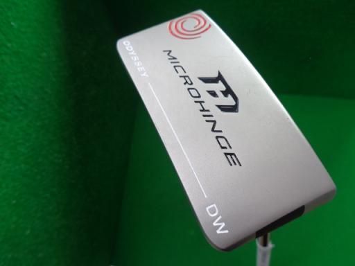 オデッセイ MICROHINGE DW 34インチ パター PT スチール フレックスその他 メンズ 男性用 右利き 右用 Bランク ゴルフクラブ