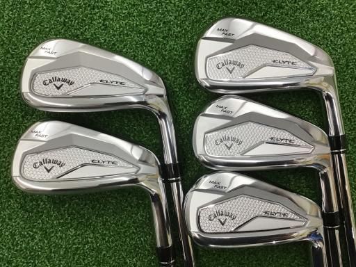 キャロウェイ ELYTE MAX FAST 5S アイアンセット IR NS PRO 850GH neo フレックスS メンズ 男性用 右利き 右用 Bランク ゴルフクラブ