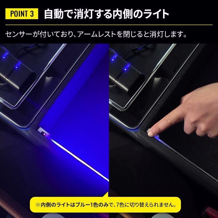 アームレスト センターコンソールボックス