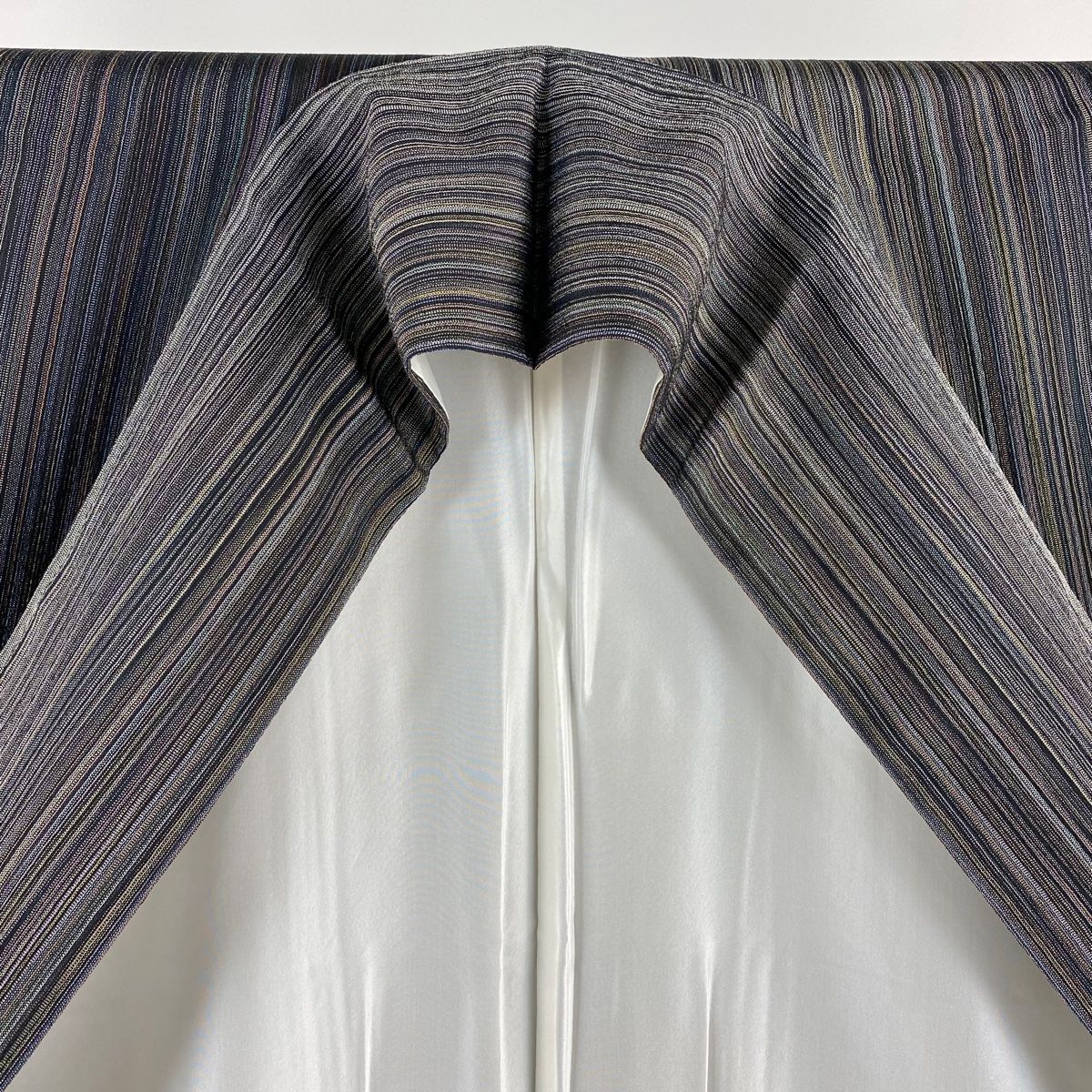 黒灰 正絹