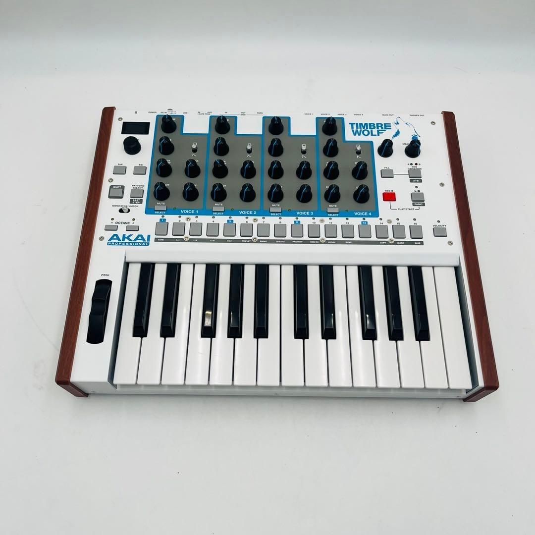 希少】 AKAI アカイ TIMBRE WOLF シンセサイザー 37鍵盤 - メルカリ