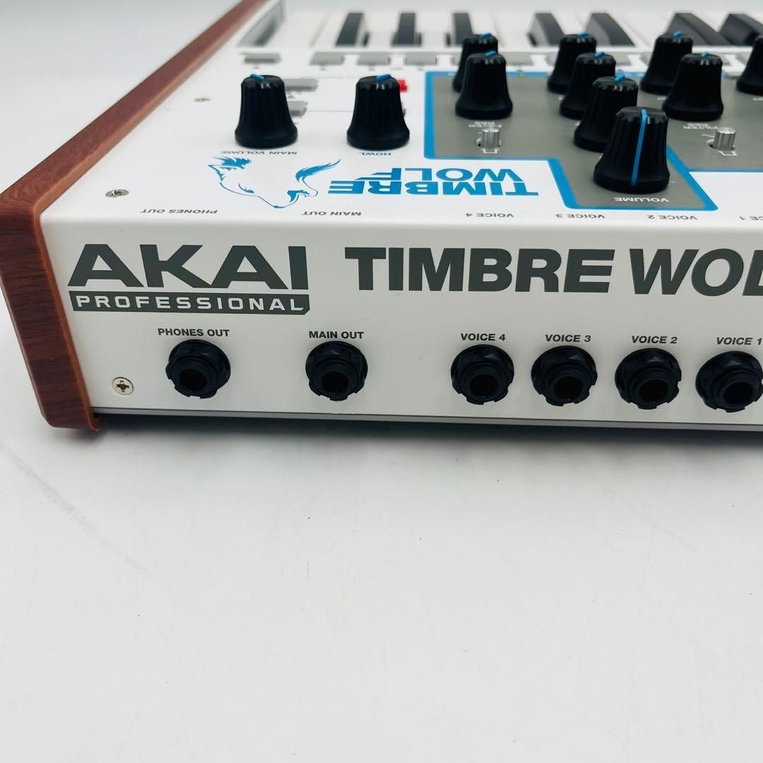 希少】 AKAI アカイ TIMBRE WOLF シンセサイザー 37鍵盤 - メルカリ