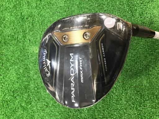 キャロウェイ PARADYM MAX FAST 3W レディース フェアウェイウッド FW ELDIO 40 for CW PARADYM FW フレックスL レディース 女性用 右利き 右用 Nランク ゴルフクラブ