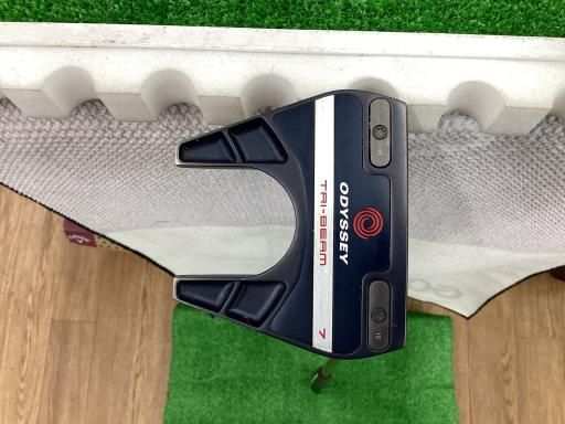 オデッセイ Ai-ONE TRI-BEAM 7 34インチ パター PT STROKE LAB 90 スチール フレックスその他 メンズ 男性用 右利き 右用 Dランク ゴルフクラブ