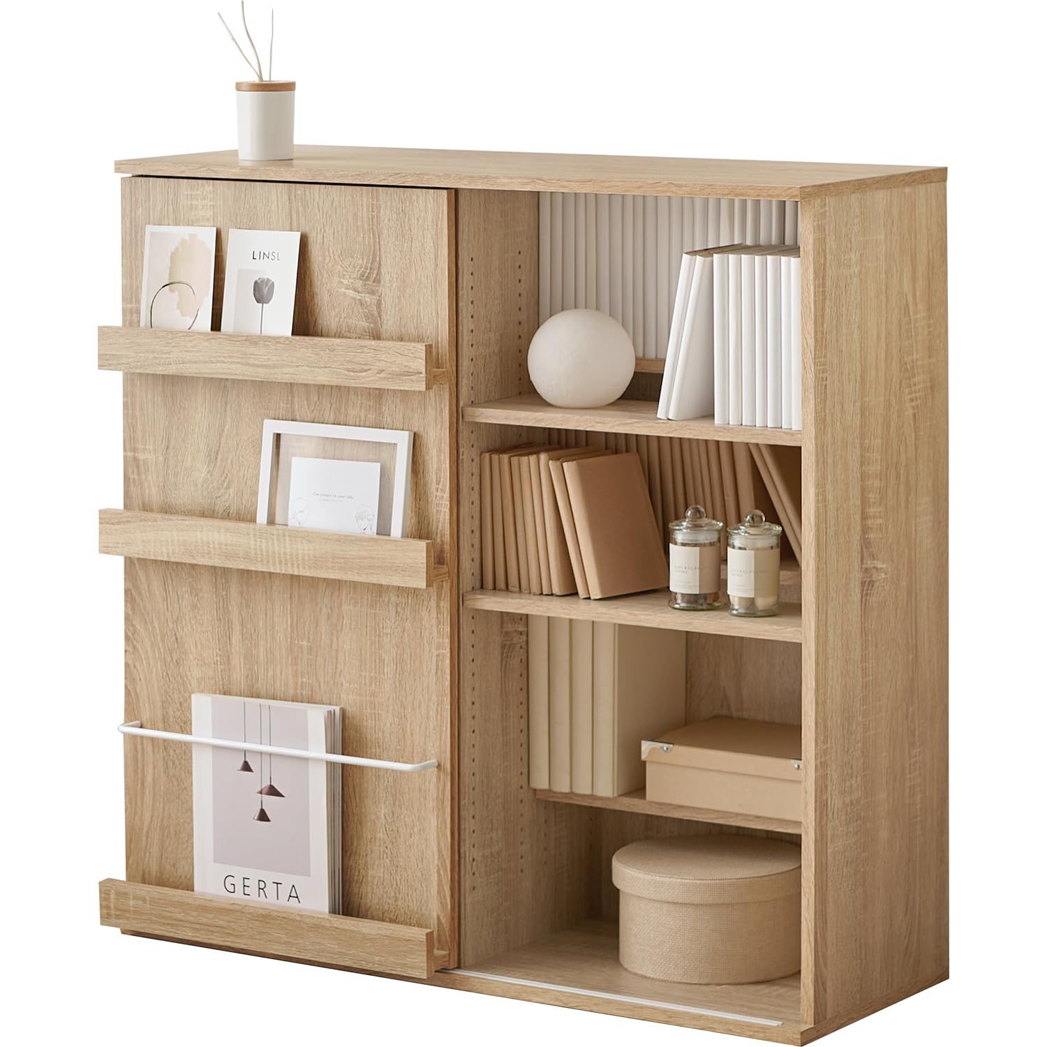 1970s　ガラス扉　ウッド　ディスプレイ　ショーケース　木製　ウォール　ラック 1970s ガラス扉 ウッド ディスプレイ ショーケース 木製 ウォール