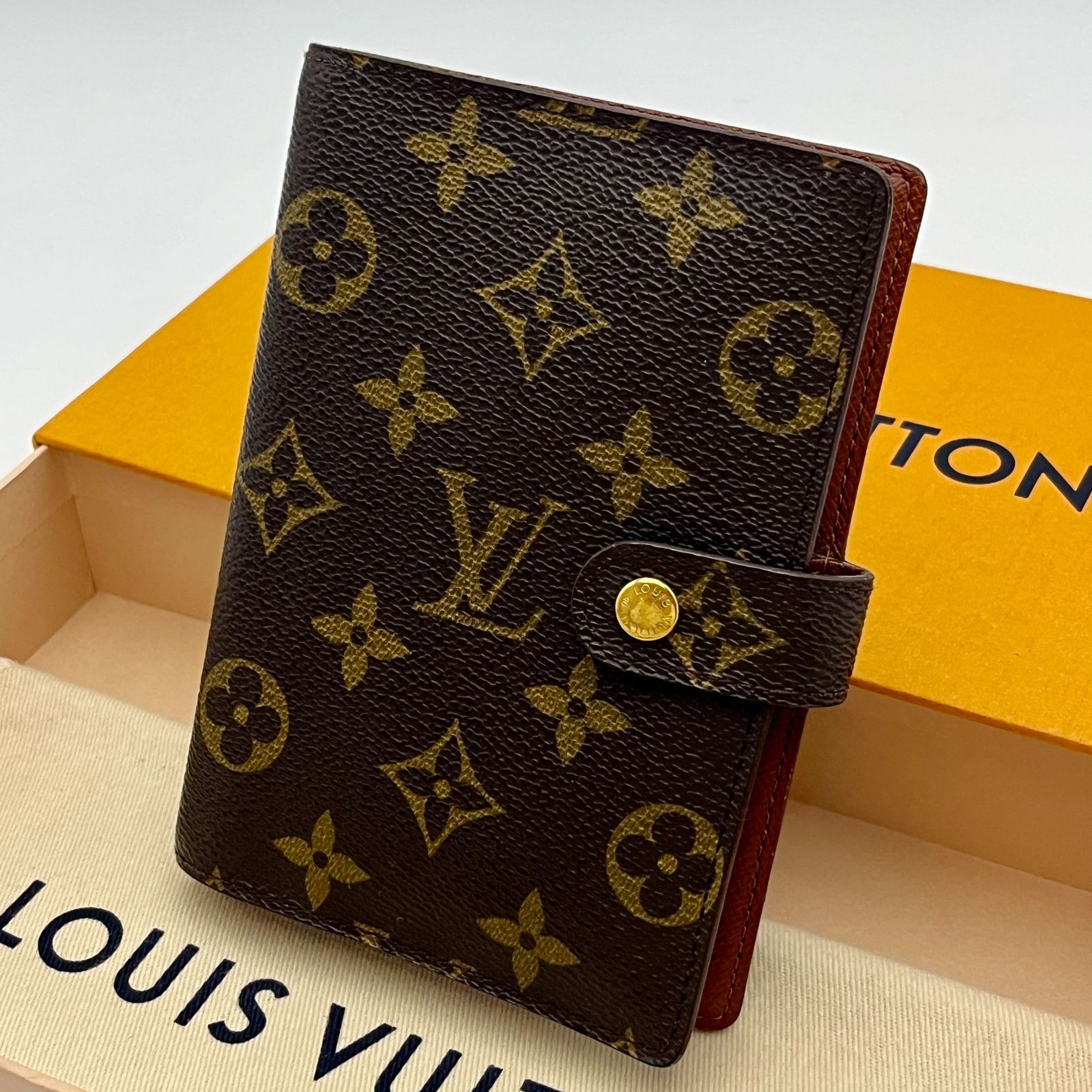 LOUIS VUITTON R20005 モノグラム アジェンダPM 手帳カバー - メルカリ