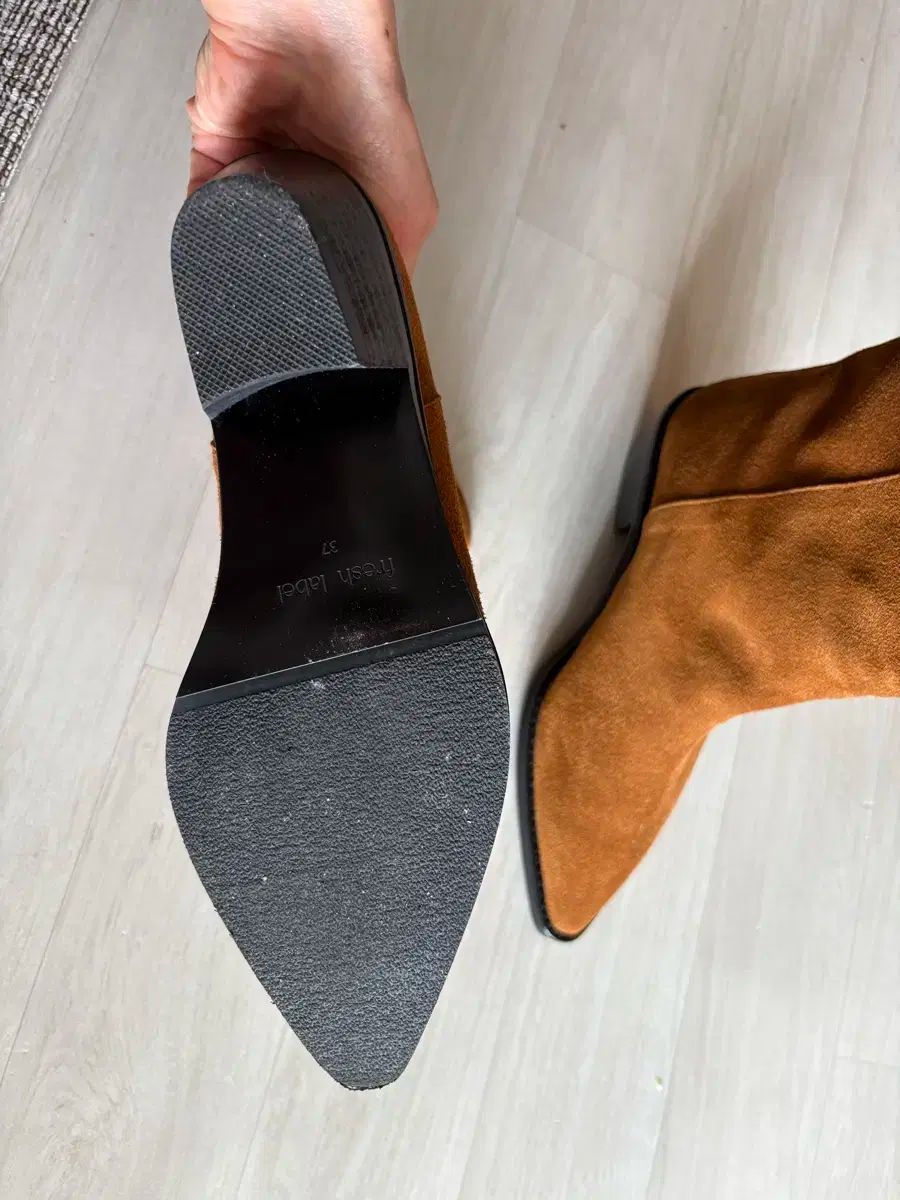  フレッシュラベル アーバイン ウェスタン ミドル ブーツ スウェード 240 その他 ブーツ