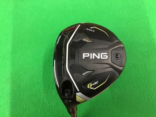 ピン G430 MAX 5W レフティ フェアウェイウッド FW ALTA J CB BLACK FW フレックスS メンズ 男性用 左利き レフティ 左用 Bランク ゴルフクラブ