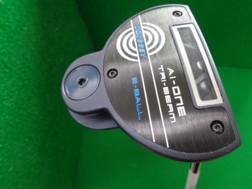 オデッセイ Ai-ONE TRI-BEAM 2-BALL CH 33インチ パター PT STROKE LAB 90 スチール フレックスその他 メンズ 男性用 右利き 右用 Bランク ゴルフクラブ