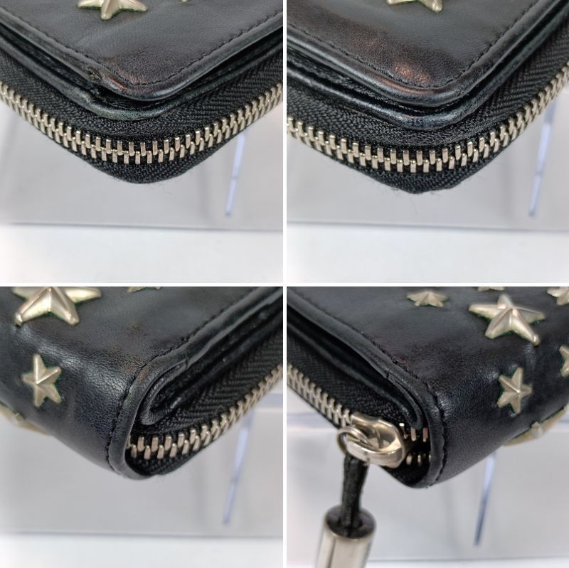 財布レザー ジミーチュウ 財布 二つ折り メンズ ジミーチュウ JIMMY