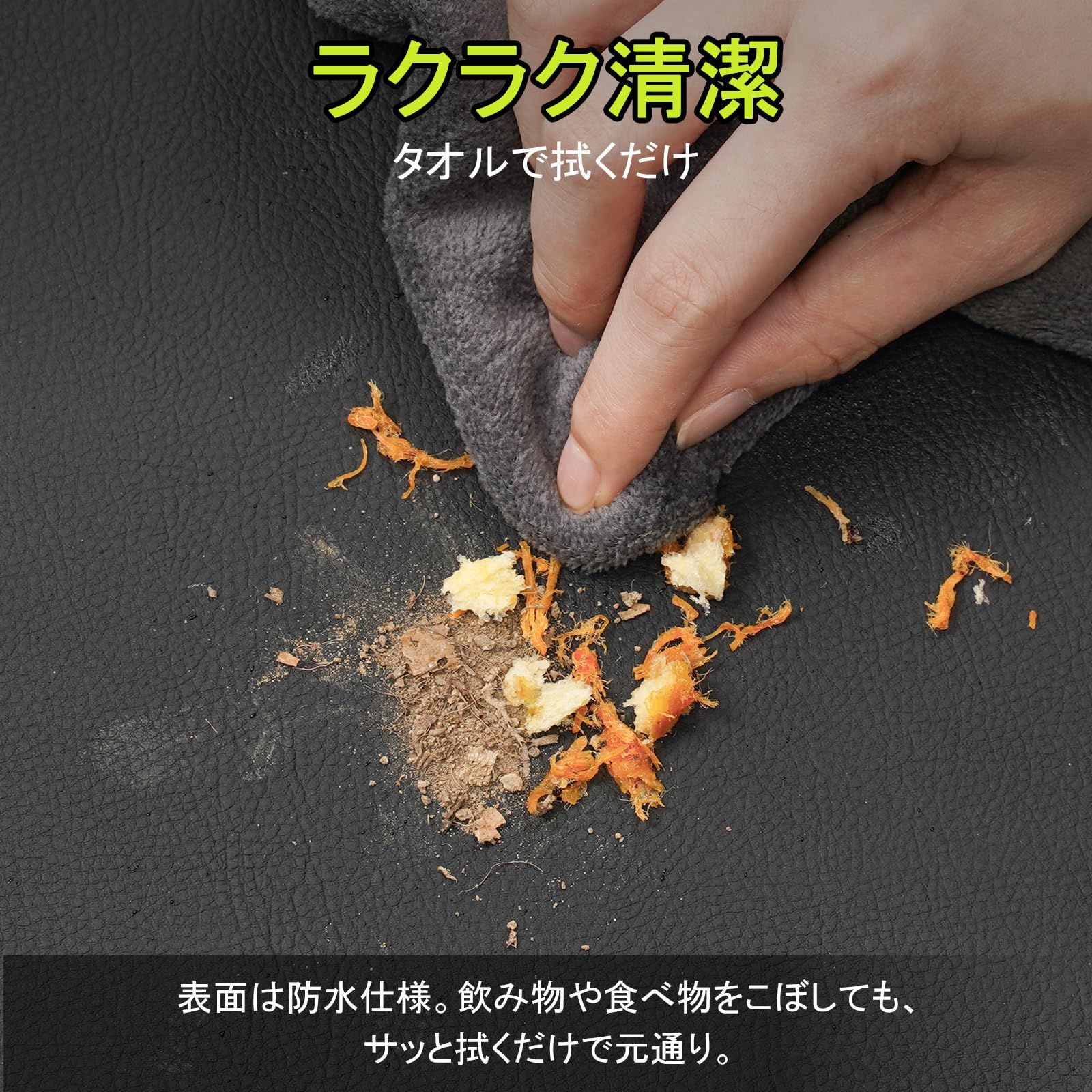 ジムニー ジムニーシエラ JB64 JB74 車中泊 マット 折り畳み式 ジムニー マット PUレザー 高密度ウレタン 防水 防汚 軽量 通気性 快適睡眠 防災 黒 助手席側-L BRIGHTFACE_UK