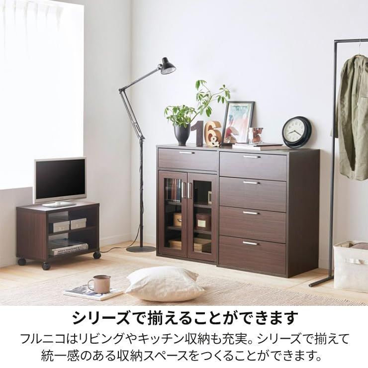 ダークブラウン木目柄 ベーシックデザイン