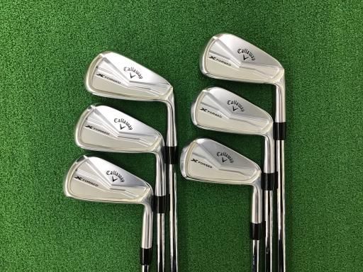 キャロウェイ X FORGED 2025 6S アイアンセット IR NS PRO MODUS3 TOUR105 フレックスS メンズ 男性用 右利き 右用 Bランク ゴルフクラブ