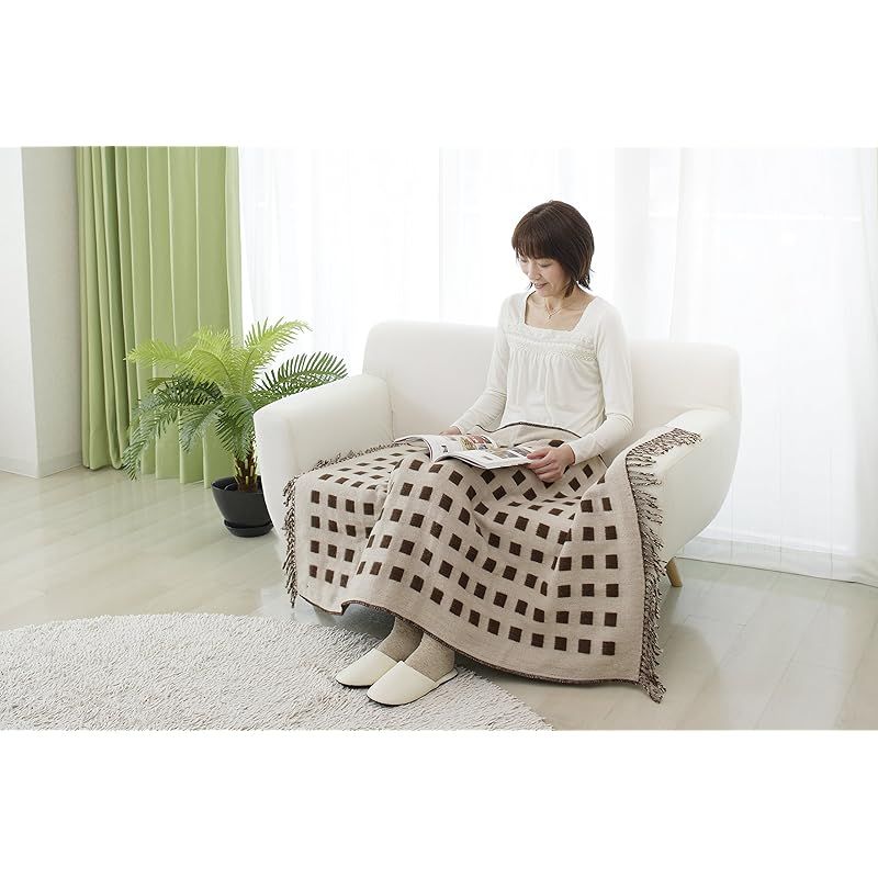 電気ひざ掛け リバーシブルタイプ ベージュ SB-H501