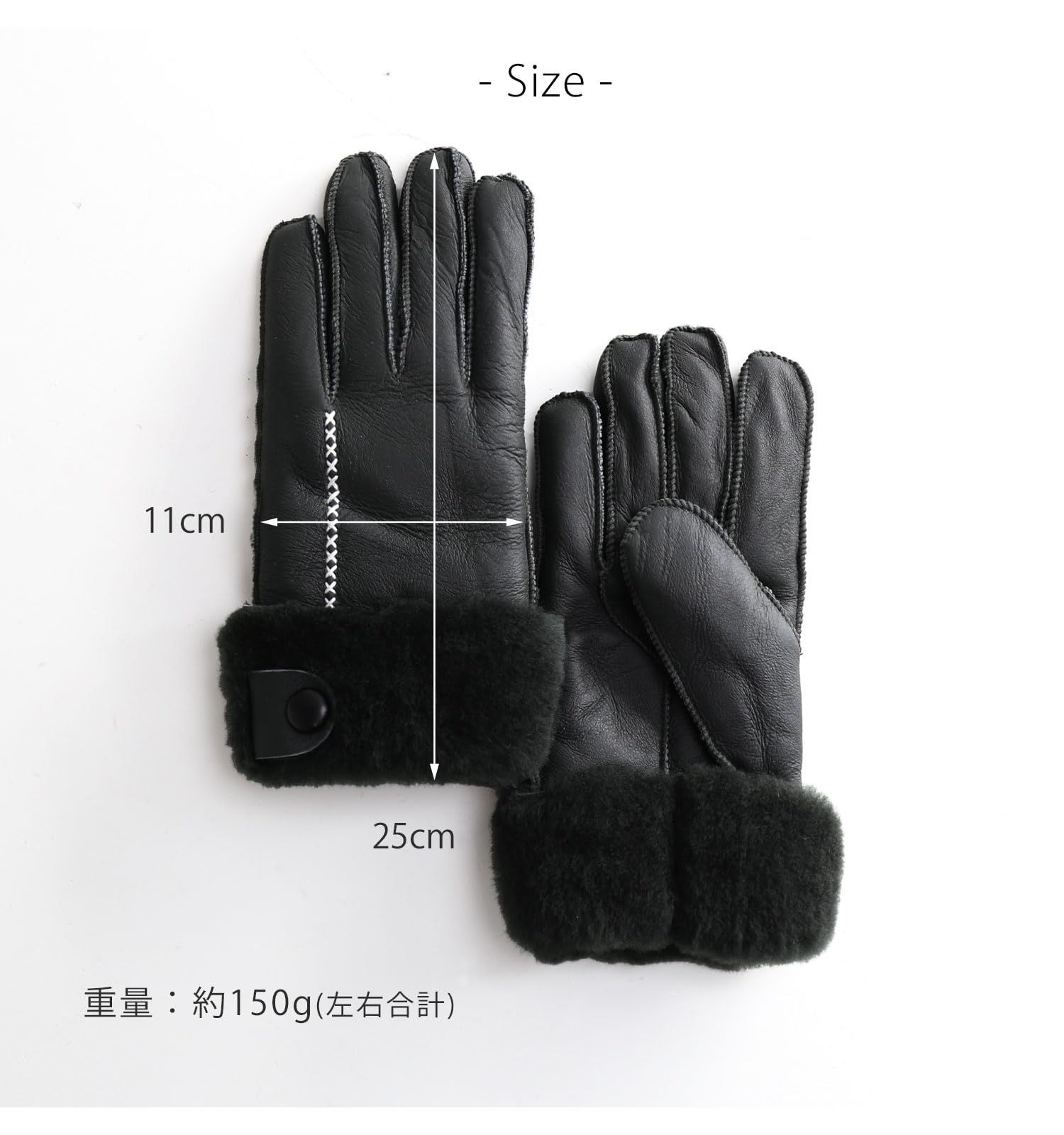 [三京商会] 手袋 レディース ムートン ダブルフェイス (キャメル)