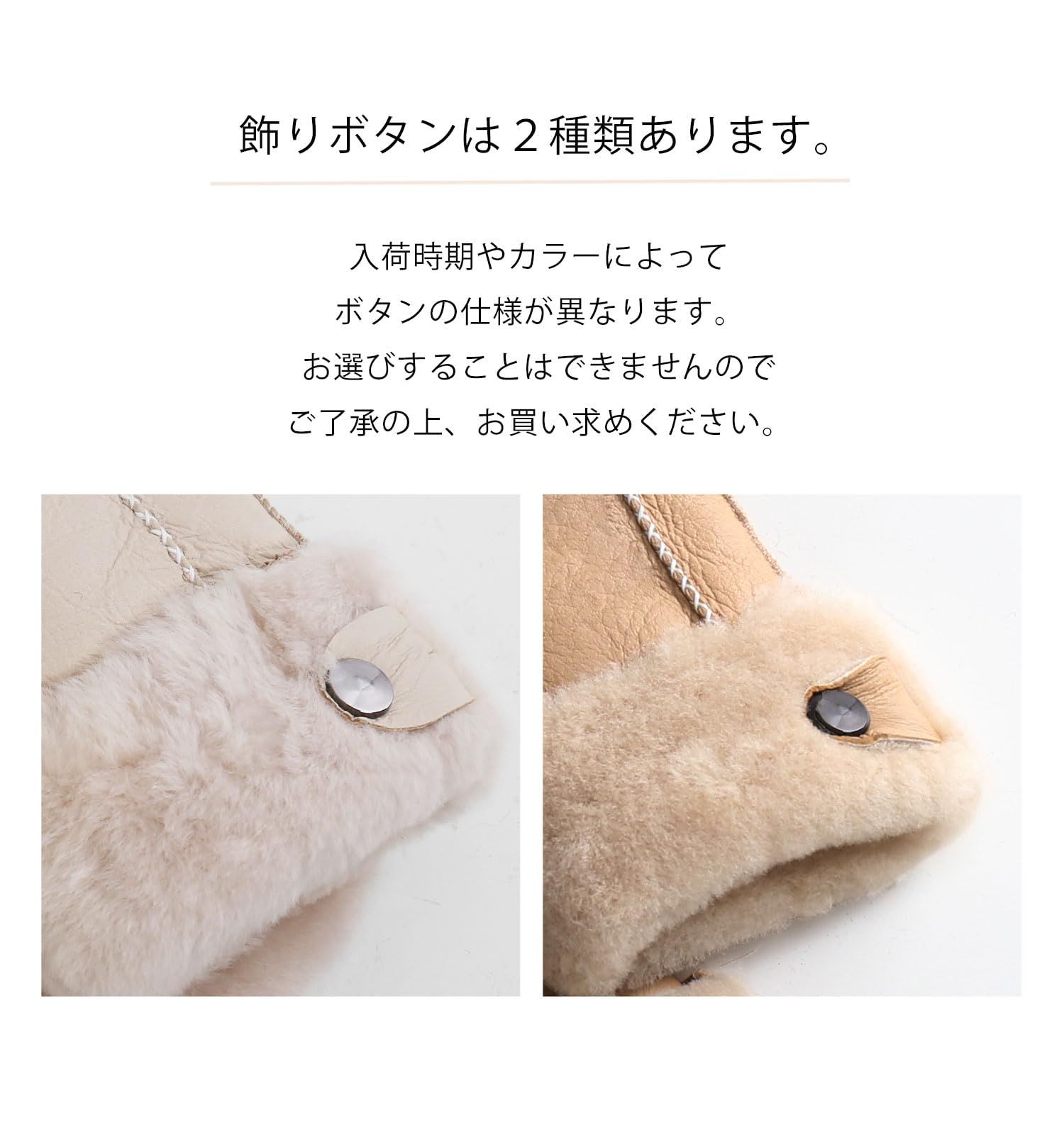 [三京商会] 手袋 レディース ムートン ダブルフェイス (キャメル)