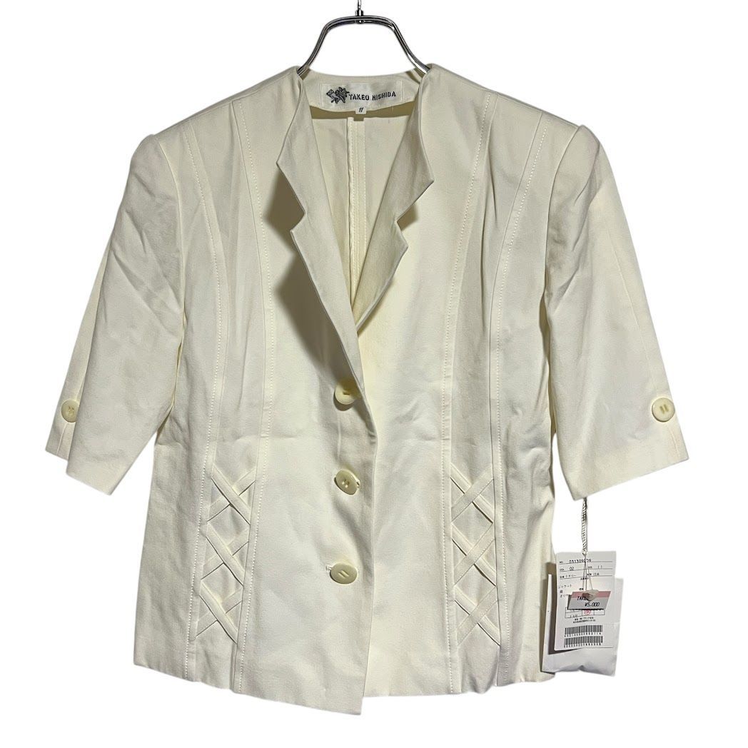 B059 【タグ付き 未使用】 TAKEO NISHIDA タケオニシダ ショート