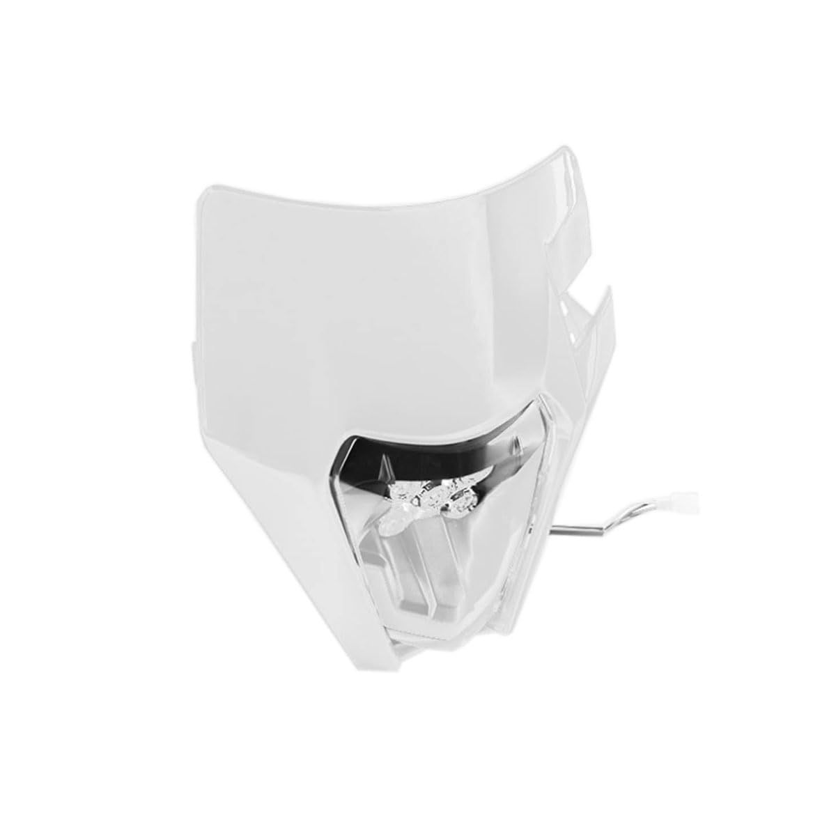 YIBO オートバイ改造 一般的なオフロードオートバイヘッドライトLEDデイタイムランニングライト5ヘッドライトソース 白