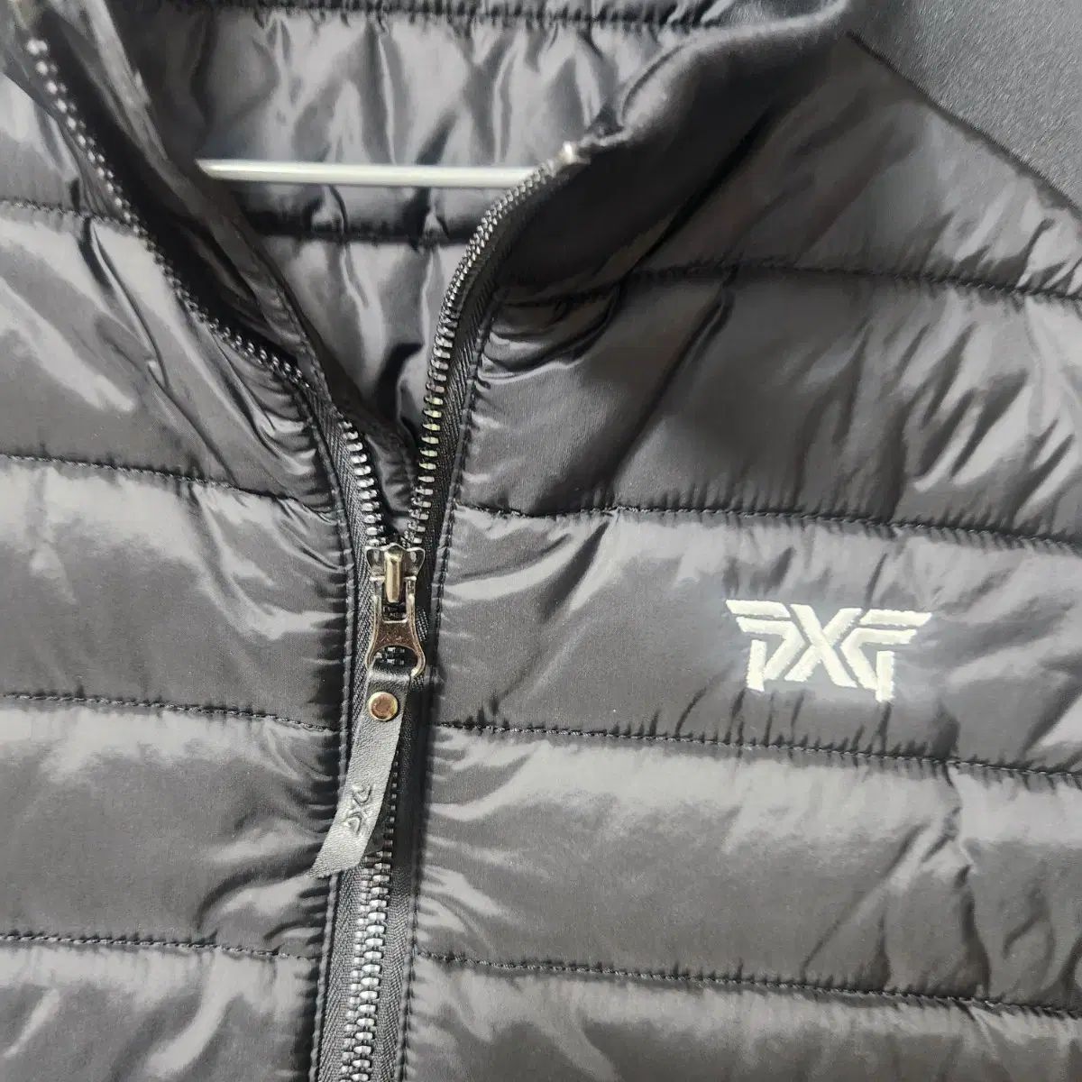 PXG メンズ ブラック ダウン SWING ベスト L LLC-HASEGAWATOSO_COM